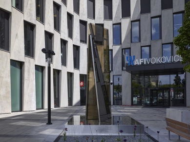 New construction of the AFI Vokovice administrative building