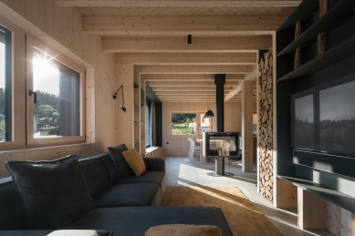 Interior of the show house in Bedřichov - foto: Studio Flusser