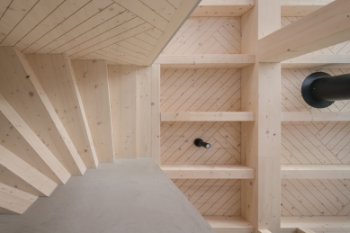 Interior of the show house in Bedřichov - foto: Studio Flusser