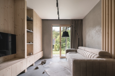 Interior of the show house in Bedřichov - foto: Studio Flusser