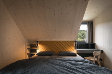 Interior of the show house in Bedřichov - foto: Studio Flusser