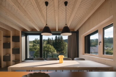 Interior of the show house in Bedřichov - foto: Studio Flusser