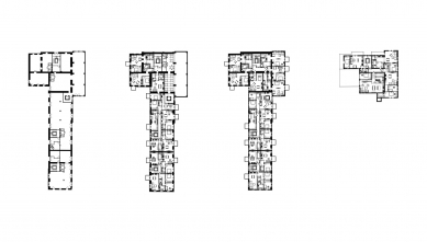 Adaptation of the monument - Pink Mill - Floor plans