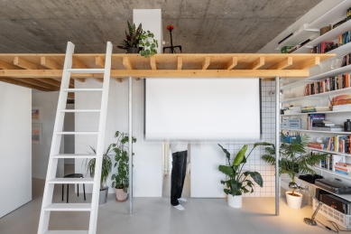 Reconstruction of a loft apartment in the Pink Mill project - foto: Matej Hakár