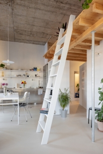 Reconstruction of a loft apartment in the Pink Mill project - foto: Matej Hakár