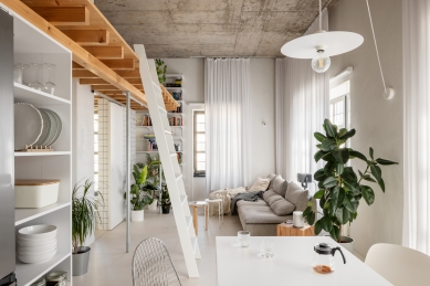 Reconstruction of a loft apartment in the Pink Mill project - foto: Matej Hakár