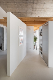 Reconstruction of a loft apartment in the Pink Mill project - foto: Matej Hakár