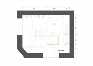 Wine cellar Zlati Grič - Floor plan - foto: Studio MA