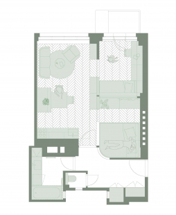 <translation>Baranova Apartment</translation> - Floor plan