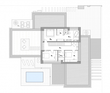 Villa Ostrava - Floor plan 2nd floor