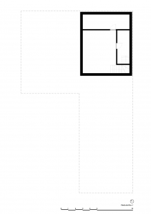 Lameira House - <translation>Pland of the basement</translation> - foto: João Pedro Pedrosa - Arquitectos