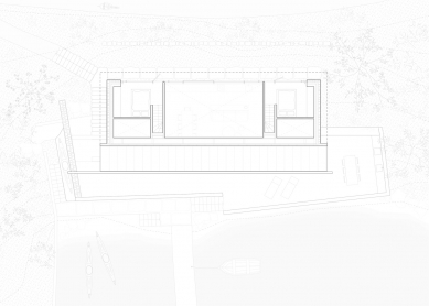 Chata Nøtterøy - Půdorys patra - foto: R21 Arkitekter