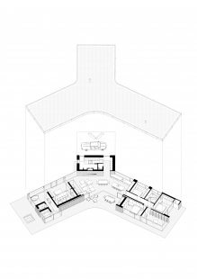 <translation>Banana Family House</translation> - <translation>Axonometry</translation> - foto: Paulíny Hovorka Architekti