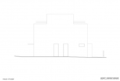 <Vila na Babě> - <Eastern view>