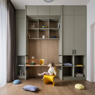 Apartment interior for a young family - foto: Tomáš Slavík