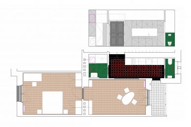 Reconstruction of the apartment Táborská - foto: Amulet