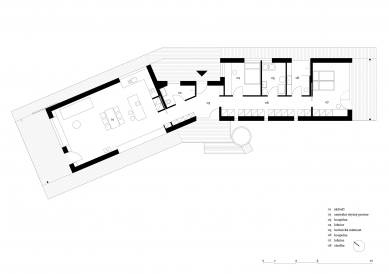 House in Haná - Floor plan