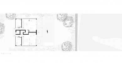 Holiday Home on the Lake Balaton - <p>Ground floor plan</p> - foto: építész stúdió kft