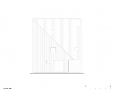 Dům Humo - Východní pohled - foto: Iván Bravo Arquitectos