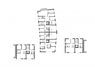 TRIPLEX - Floor plan of a typical floor