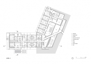 Hotel Bohinj Revitalisation - Level -1 - foto: OFIS