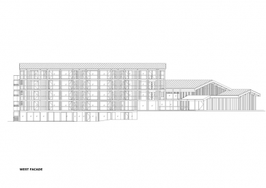Hotel Bohinj Revitalisation - Western perspective - foto: OFIS