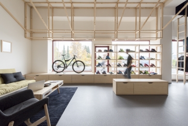Store Endorfin Factory - foto: Ing. arch. Jiří Jeřábek