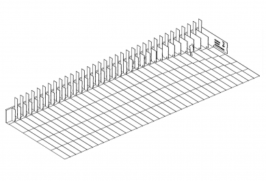 Dom Turka House of Remembrance - Axonometry of the memorial wall - foto: tremend