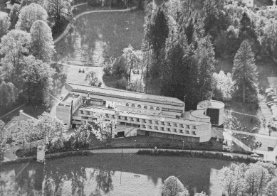 Educational and Conference Center of Saint Virgil - <aerial photograph>