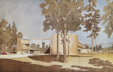 Educational and Conference Center of Saint Virgil - Perspective - foto: Wilhelm Holzbauer