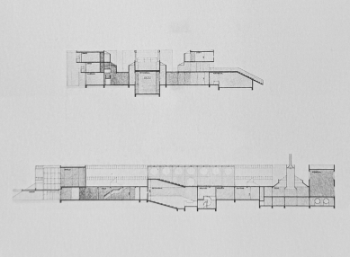 Educational and Conference Center of Saint Virgil - <translation>Cross-sections</translation> - foto: Wilhelm Holzbauer