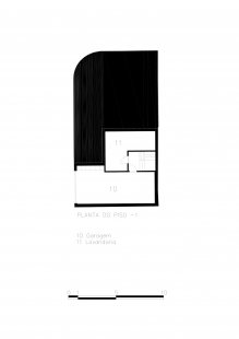 Rodinný dům PI - Půdorys suterénu - foto: ARQUITECTOSRT