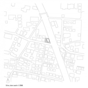 Tenjinyama Atelier & Gunma Residence - Situation - foto: Ikimono architects