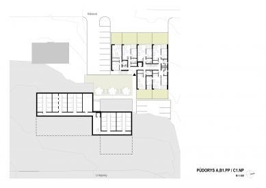 Residential complex EMA - Floor plan 1st floor