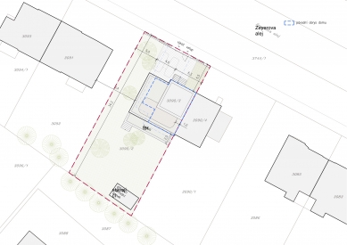 Renovation of half of the duplex in Petřiny - Situation - foto: OVA