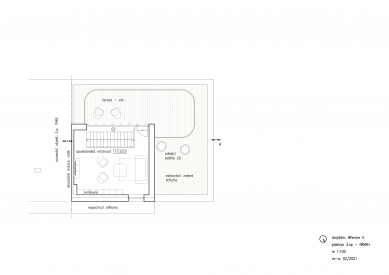 Renovation of half of the duplex in Petřiny - 3rd Floor Plan - foto: OVA