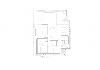 Villa Mirje - Floor plan of the second floor - foto: OFIS