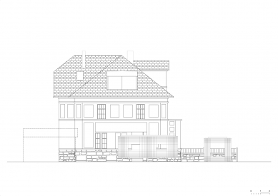 Villa Mirje - <South view> - foto: OFIS