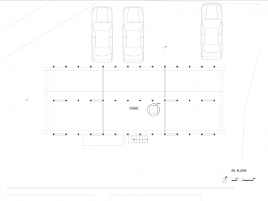Shigehara Honmachi House - <translate>P basement plan</translate> - foto: Tomoaki Uno Architects