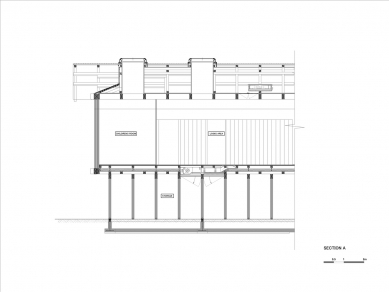 Shigehara Honmachi House - Longitudinal section - foto: Tomoaki Uno Architects
