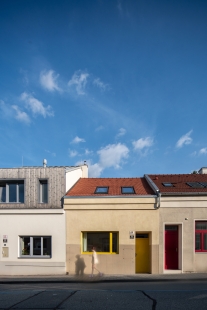 Reconstruction of a row house on Berkova Street - foto: datelier / Martin Zeman