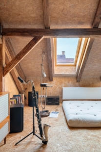 Reconstruction of a row house on Berkova Street - foto: datelier / Martin Zeman