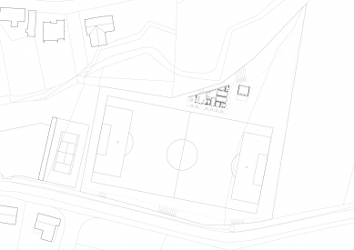 Sportovní klub Úsilné - Situace - foto: re:architekti