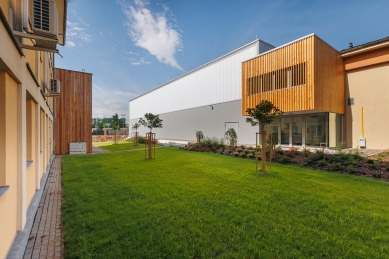 Gymnasium at the elementary school in Kobeřice - foto: David Bernard