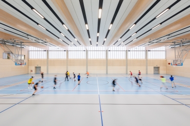 Gymnasium at the elementary school in Kobeřice - foto: David Bernard