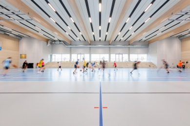 Gymnasium at the elementary school in Kobeřice - foto: David Bernard