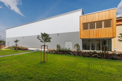Gymnasium at the elementary school in Kobeřice - foto: David Bernard