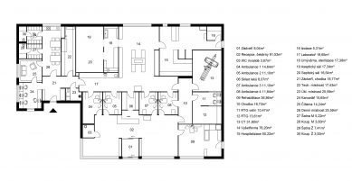 Veterinární klinika ABVET - Půdorys