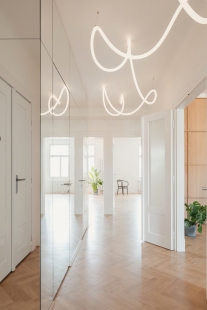 Rekonstrukce prvorepublikového bytu v Brně - foto: Alex Shoots Buildings