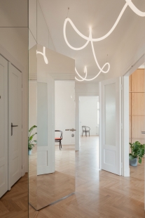 Rekonstrukce prvorepublikového bytu v Brně - foto: Alex Shoots Buildings